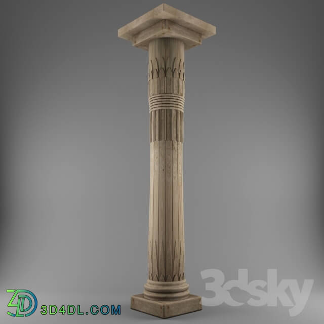 Decorative plaster - Column