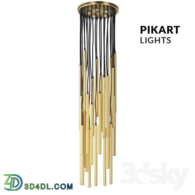Ceiling light - Lamp_ art. 4870. 27 pipes from Pikartlights