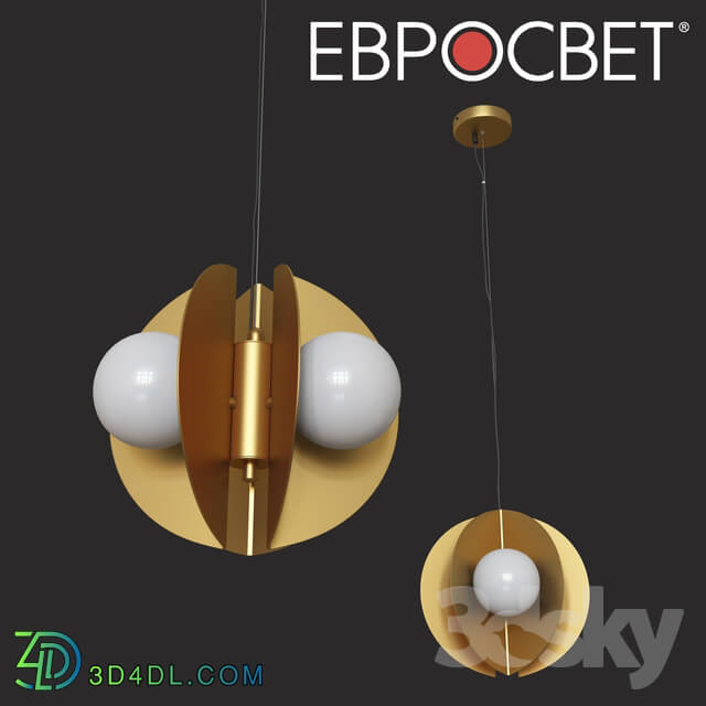 Ceiling light - OHM Suspension lamp Eurosvet 50144_3 Triad