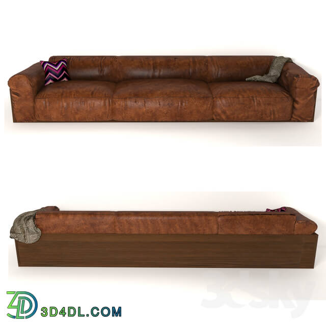 Sofa - Leather sofa