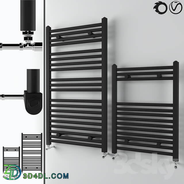 Towel rail - Black towel rail