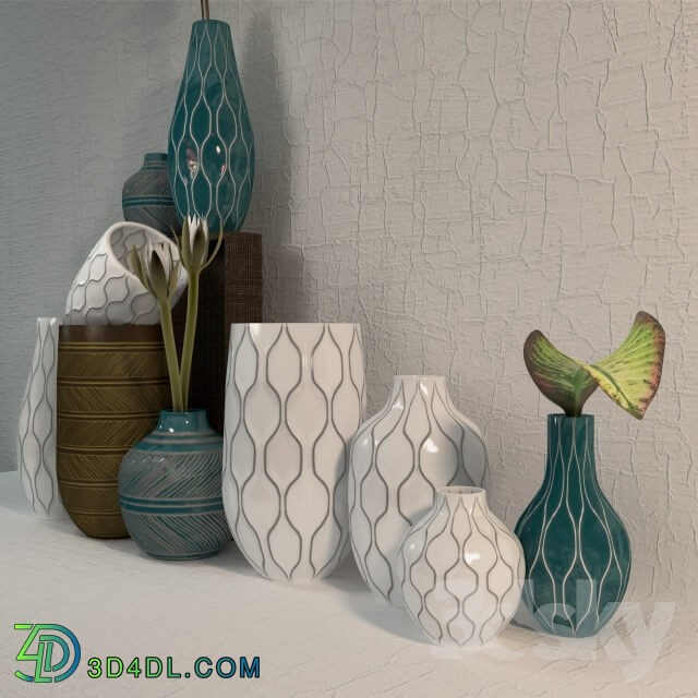 Vase - Linework Vases - Honeycomb west elm