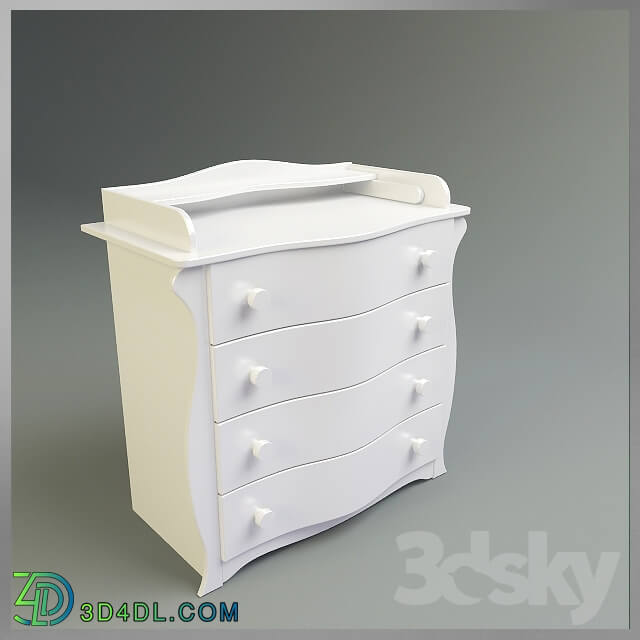 Miscellaneous - Dresser with changing table with-265 Mozhga