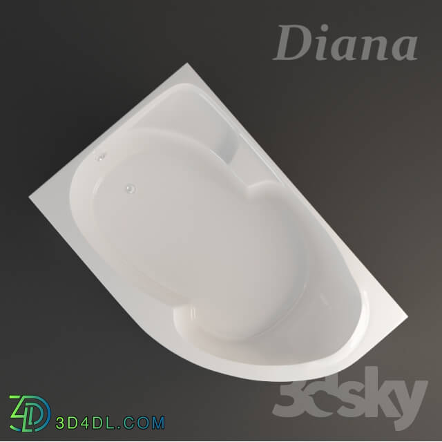 Bathtub - Bath Asymmetric Diana