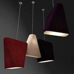 Ceiling light - The lamp of fabric from Steve Jones 