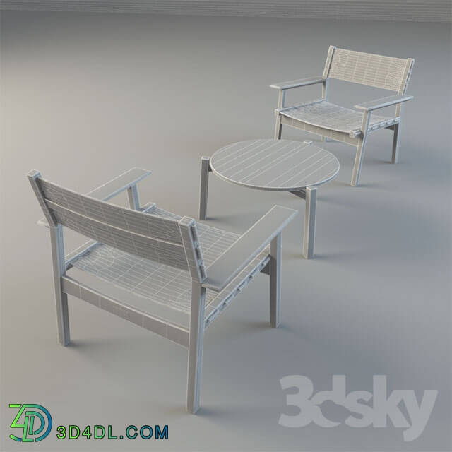 Table _ Chair - Djuro lounge