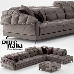 Sofa - Sofa Dunn Soft Ditre Italia Design 