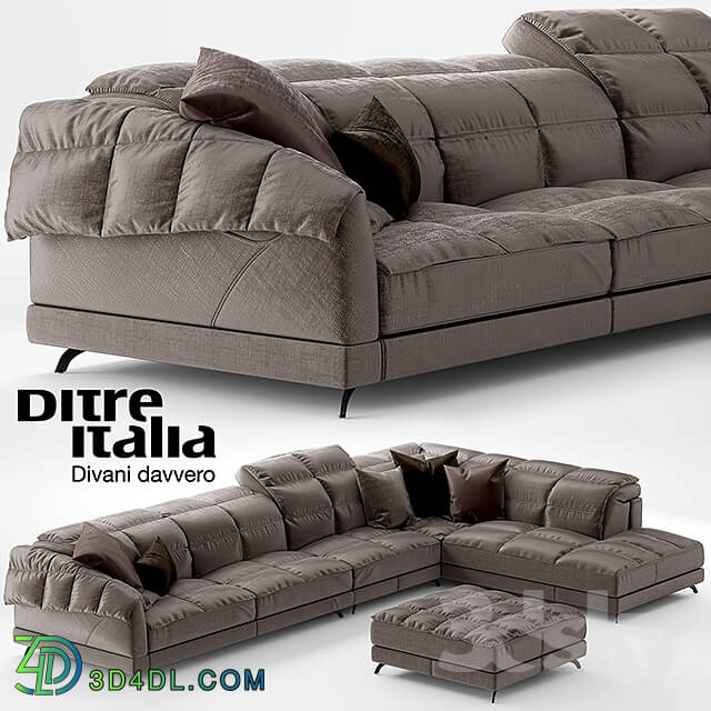 Sofa - Sofa Dunn Soft Ditre Italia Design