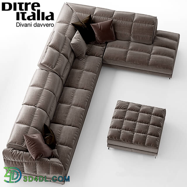 Sofa - Sofa Dunn Soft Ditre Italia Design