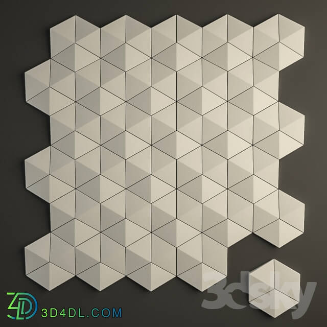 3D panel - 3D Panel Gypsum