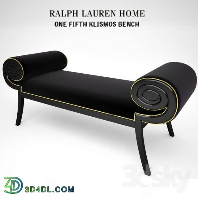 Other soft seating - RALPH LAUREN ONE FIFTH KLISMOS BENCH