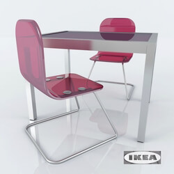 Table _ Chair - GLIVARP _ IKEA TOBIAS 