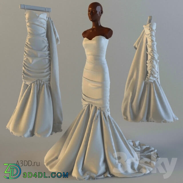 Clothes and shoes - Wedding dress