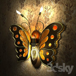 Wall light - Butterfly 