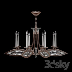 Ceiling light - Fine Art Lamps_ 843940-11 _bronze finish_ faceted crystals_ 