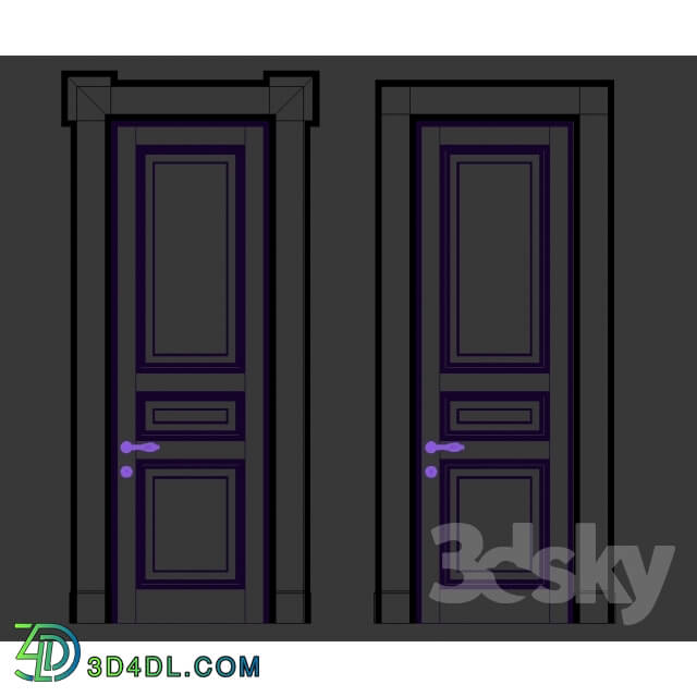 Doors - door klassicheskaya_1