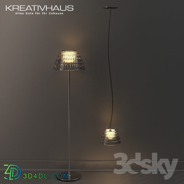 Floor lamp - kreativhaus E-Llum P-5659_ T-5654