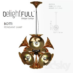 Ceiling light - BOTTI PENDANT LAMP 