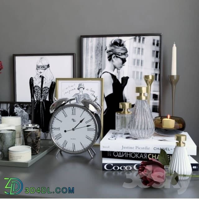 Decorative set - Decorative set Chanel