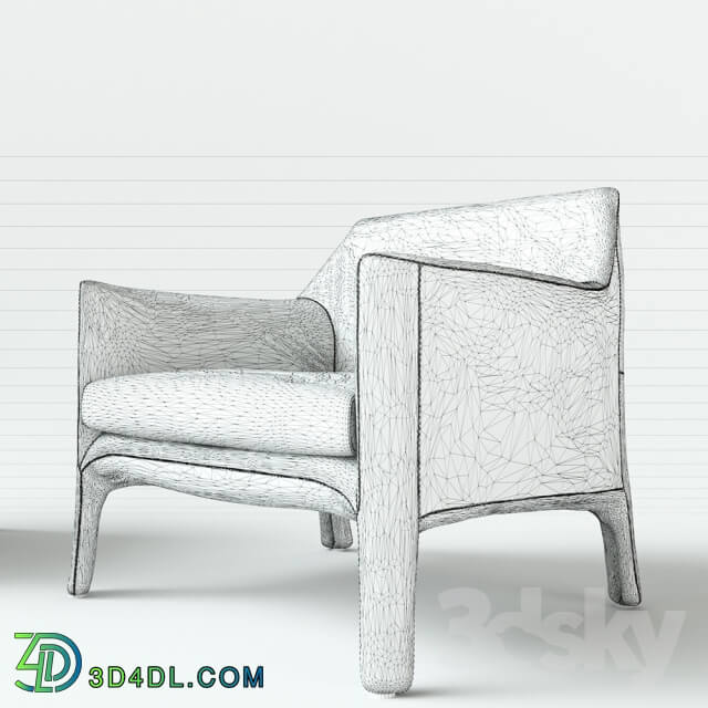 Sofa - Cassina 415 Cab _Sofa _ Armchair_