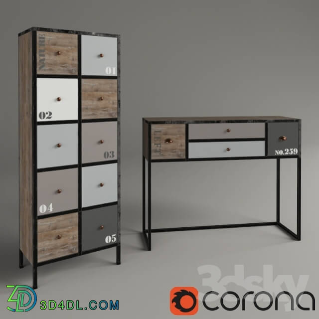 Sideboard _ Chest of drawer - furniture Erutna