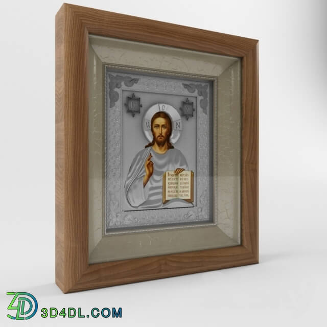 Frame - Icon of Christ Pantocrator