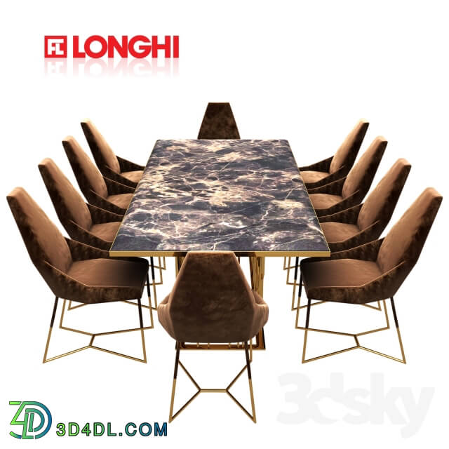 Table _ Chair - Longhi Dining