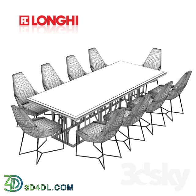 Table _ Chair - Longhi Dining