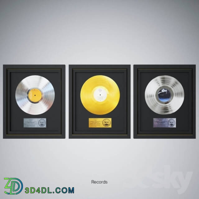 Frame - Records - Gold and Platinum