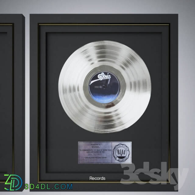 Frame - Records - Gold and Platinum