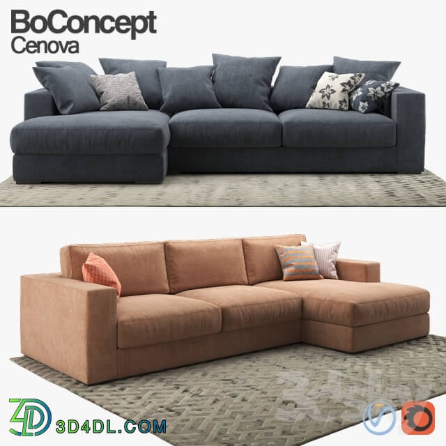 Sofa - BoConcept Cenova GK52 _DK52_