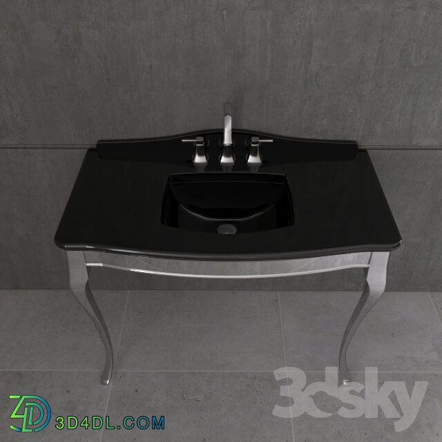 Wash basin - JACQUELINE CERAMIC CONSOLE