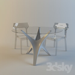 Table _ Chair - Table with chairs 