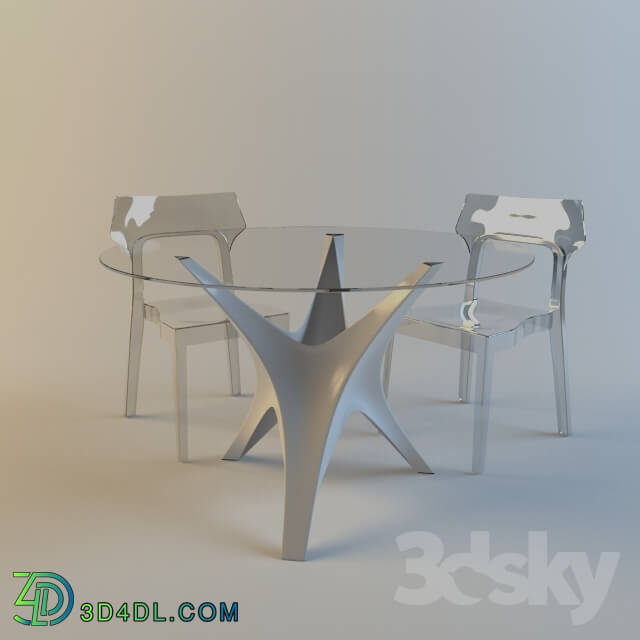 Table _ Chair - Table with chairs