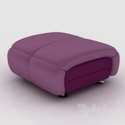 Other soft seating - Leather Poof 