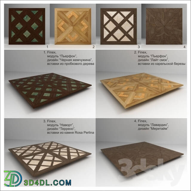 Other decorative objects - modular flooring _quot_Finex_quot_