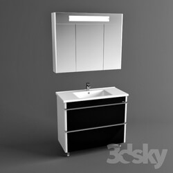 Bathroom furniture - Aqua Rhodes Paris 100 