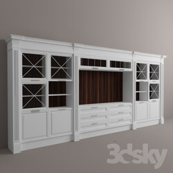 Wardrobe _ Display cabinets - The wall of the company _quot_Furniture Symphony_quot_ 