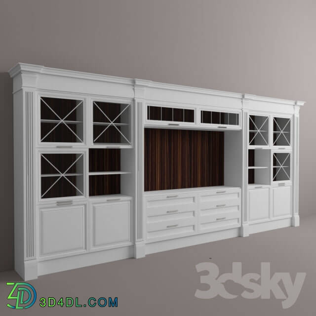 Wardrobe _ Display cabinets - The wall of the company _quot_Furniture Symphony_quot_