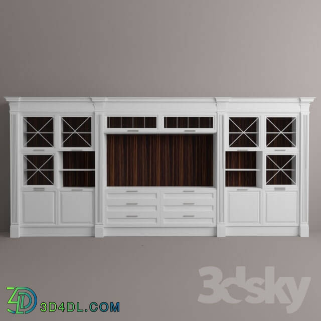 Wardrobe _ Display cabinets - The wall of the company _quot_Furniture Symphony_quot_