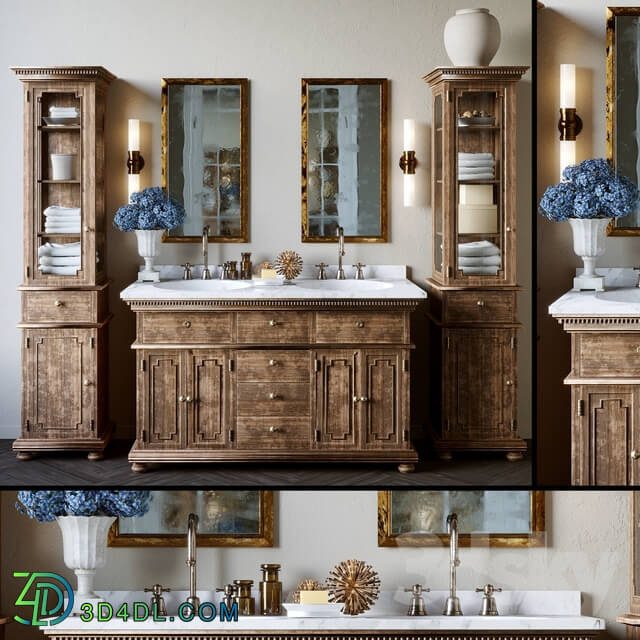 Bathroom furniture - restoration hardware set