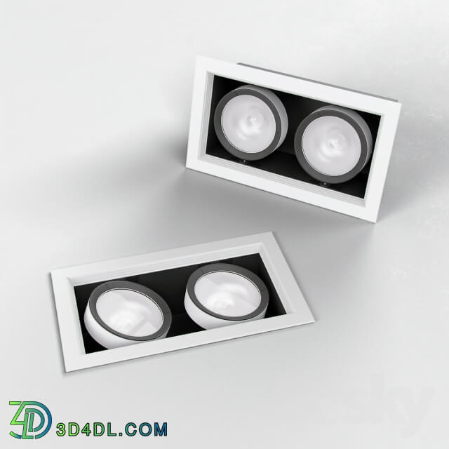 Spot light - lamp 34W CARDAN MODULE