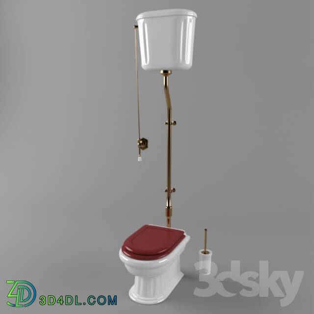 Toilet and Bidet - toilet bowl