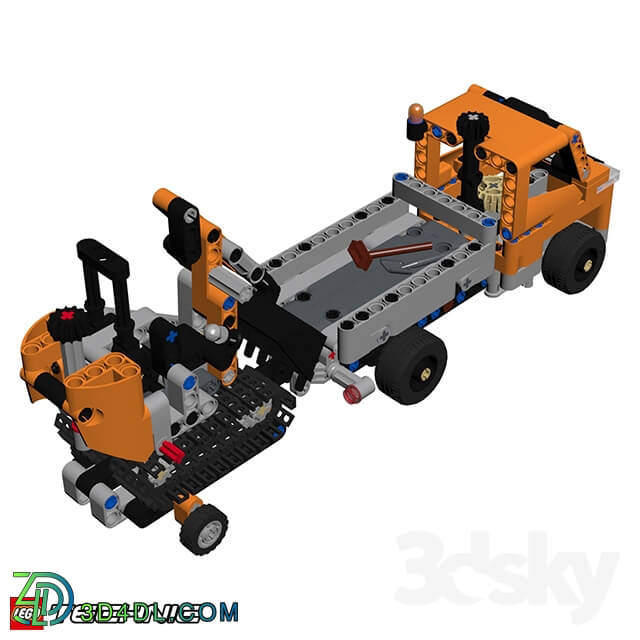 Toy - Lego 42060 Roadwork Crew