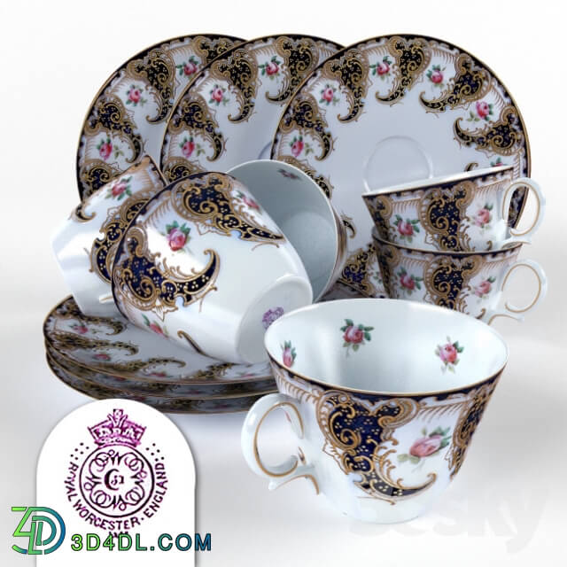 Tableware - English tea pair