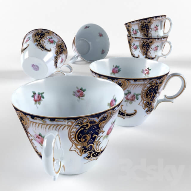 Tableware - English tea pair