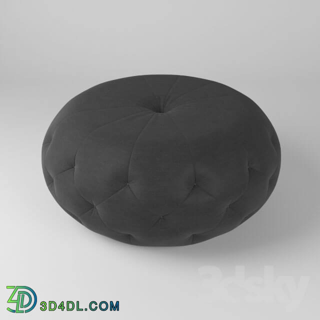 Other soft seating - Quilted puff _Baxton Studio_