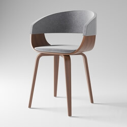 Chair - Monterey wood chair 
