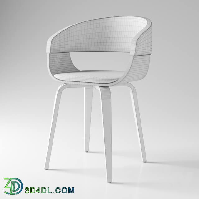 Chair - Monterey wood chair