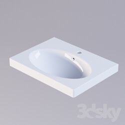 Wash basin - Washbasin Sanita Luxe Next 60 